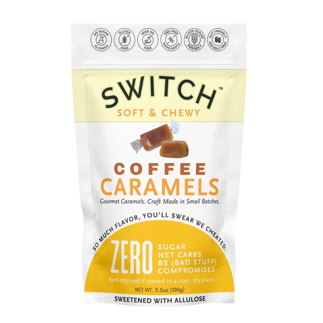 Sugar Free Coffee Caramels (Keto Certified) | SWITCH®