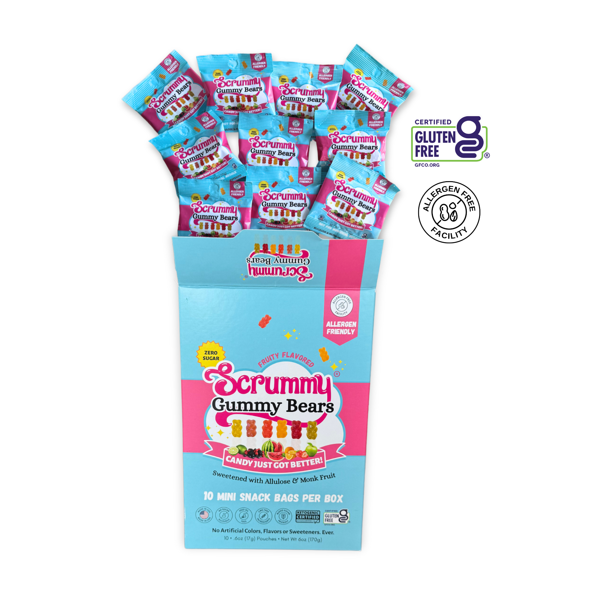 Sugar Free Gummy Bears (No Sugar Alcohols) | SWITCH®
