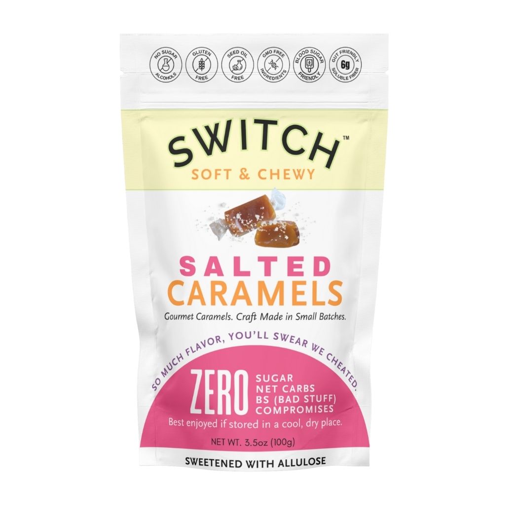 marikarhode unscentedケースsalted caramelリップ付き Sugar Free Salted Caramels (Keto Certified) | SWITCH®