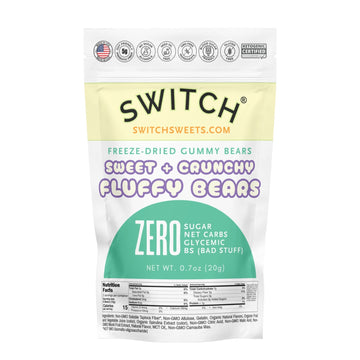SWITCH® Freeze-Dried Sweet + Crunchy Fluffy Bears