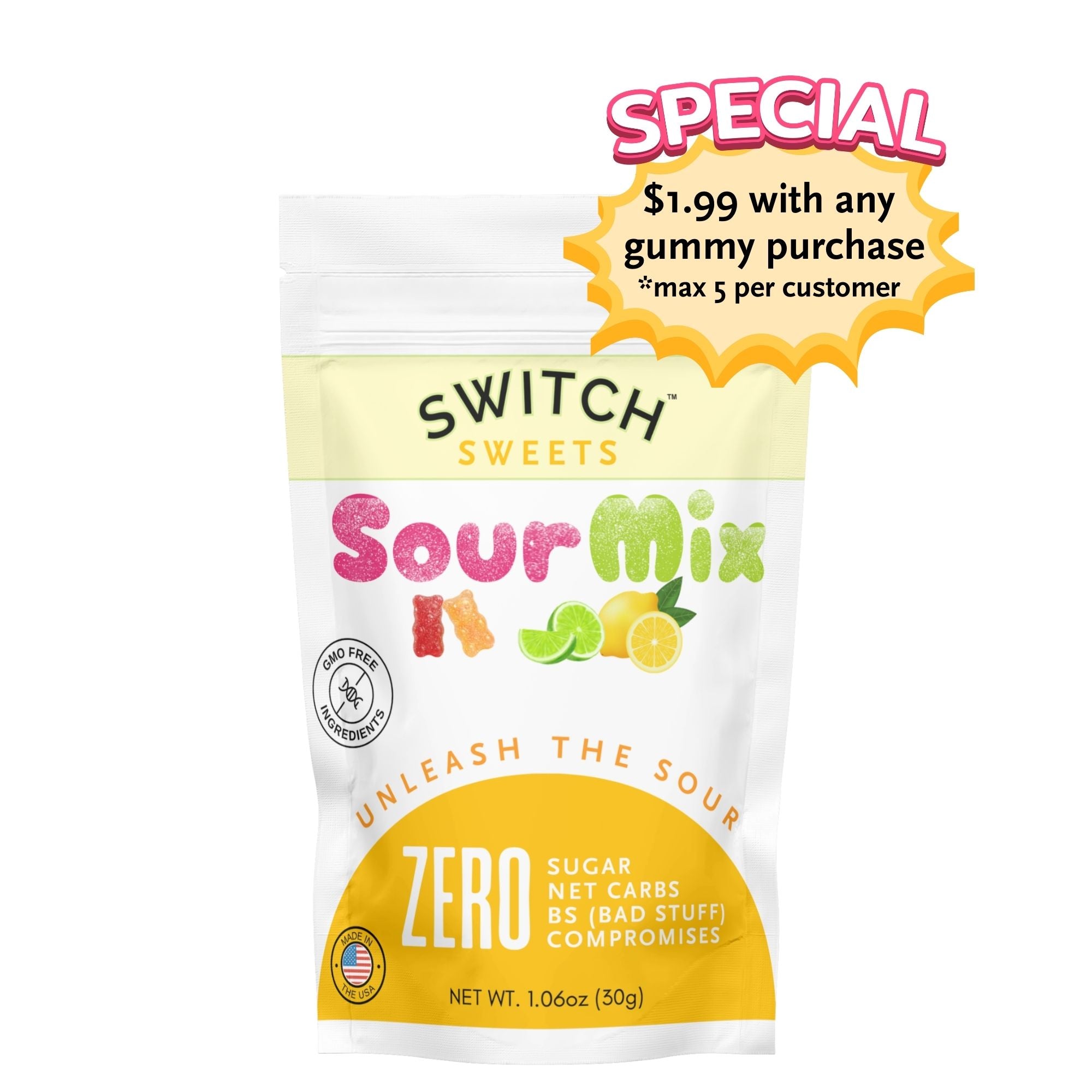 SWITCH™ Sour Mix - 30g Bag