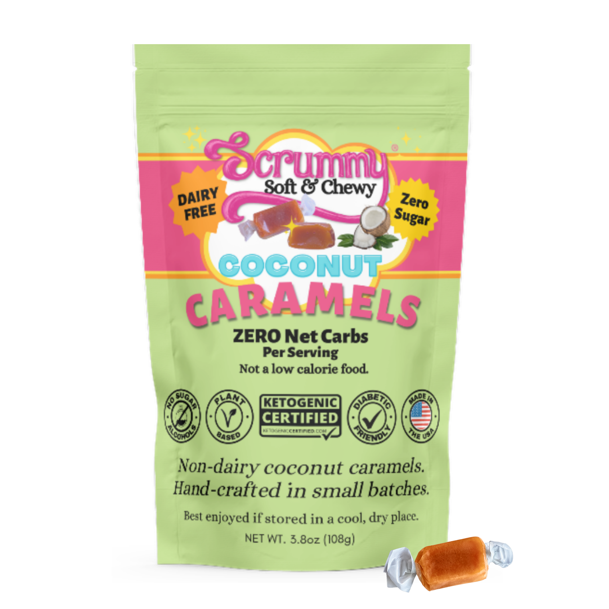 Scrummy Coconut Caramels